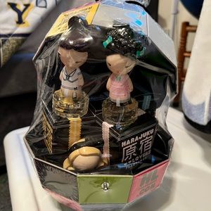 HARAJUKU LOVERS Perfume Set with Bonus Display Disco Ball Globe NWT & Sealed